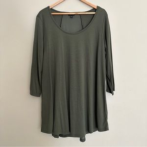 Torrid 2x 3/4 length sleeve shirt